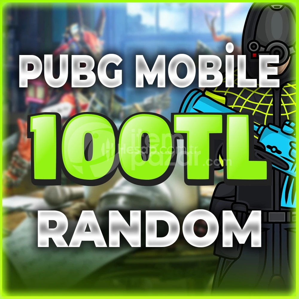 100TL PUBG MOBİLE RANDOM HESAP