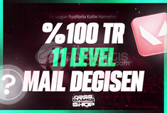 ⭐%100TR 11 LVL FRESH MAİL DEĞİŞEN