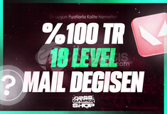 ⭐%100TR 18 LVL FRESH MAİL DEĞİŞEN