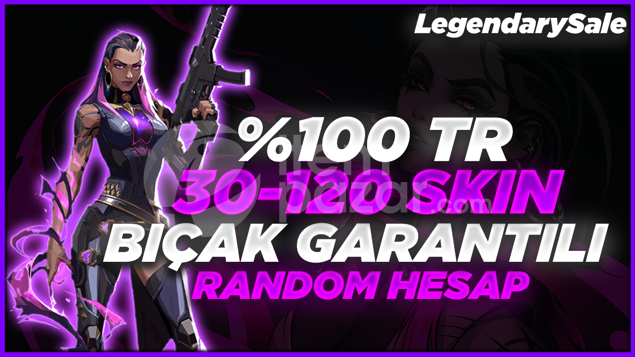 %100TR [BIÇAKLI] ULTRA VIP 30-500 SKİN RANDOM