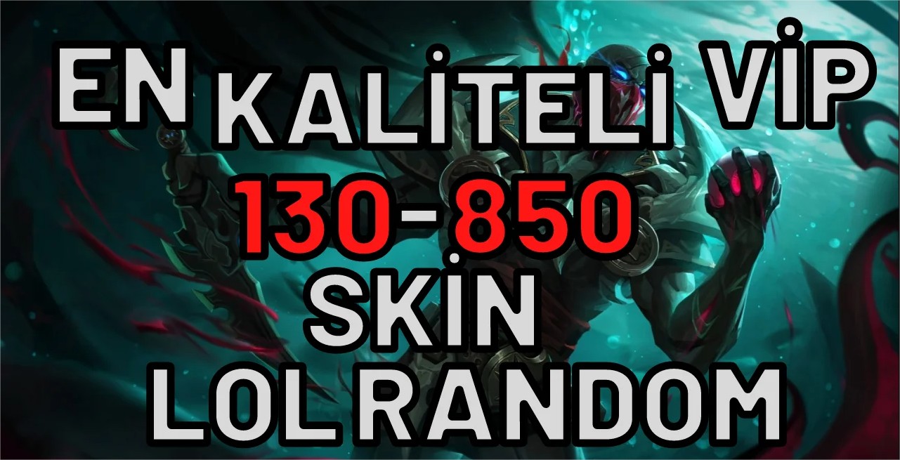 %100 [KALİTELİ] ULTRA VIP 130-850 SKIN RANDOM