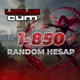 %100TR LOL 1-850 SKİN RANDOM HESAP