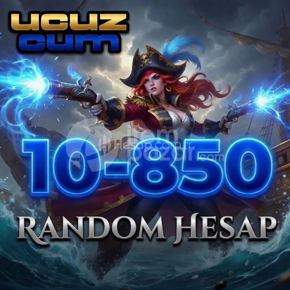 %100TR LOL 10-850 SKİN RANDOM HESAP