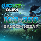 %100TR LOL 100-850 SKİN RANDOM HESAP
