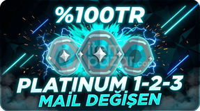 [%100TR] MAİL DEĞİŞEN | PLATINUM 1-2-3 | GRANTİ