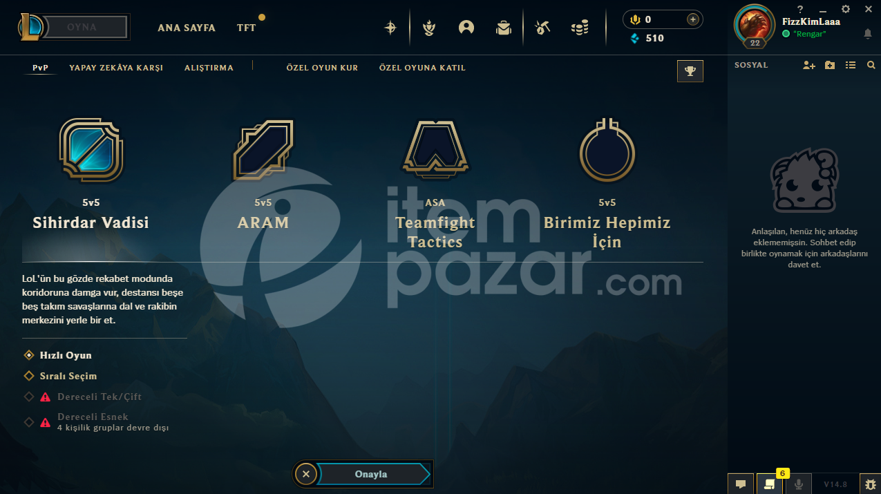 %100TR MAİL DEĞİŞEN 22 LEVEL FRESH HESAP