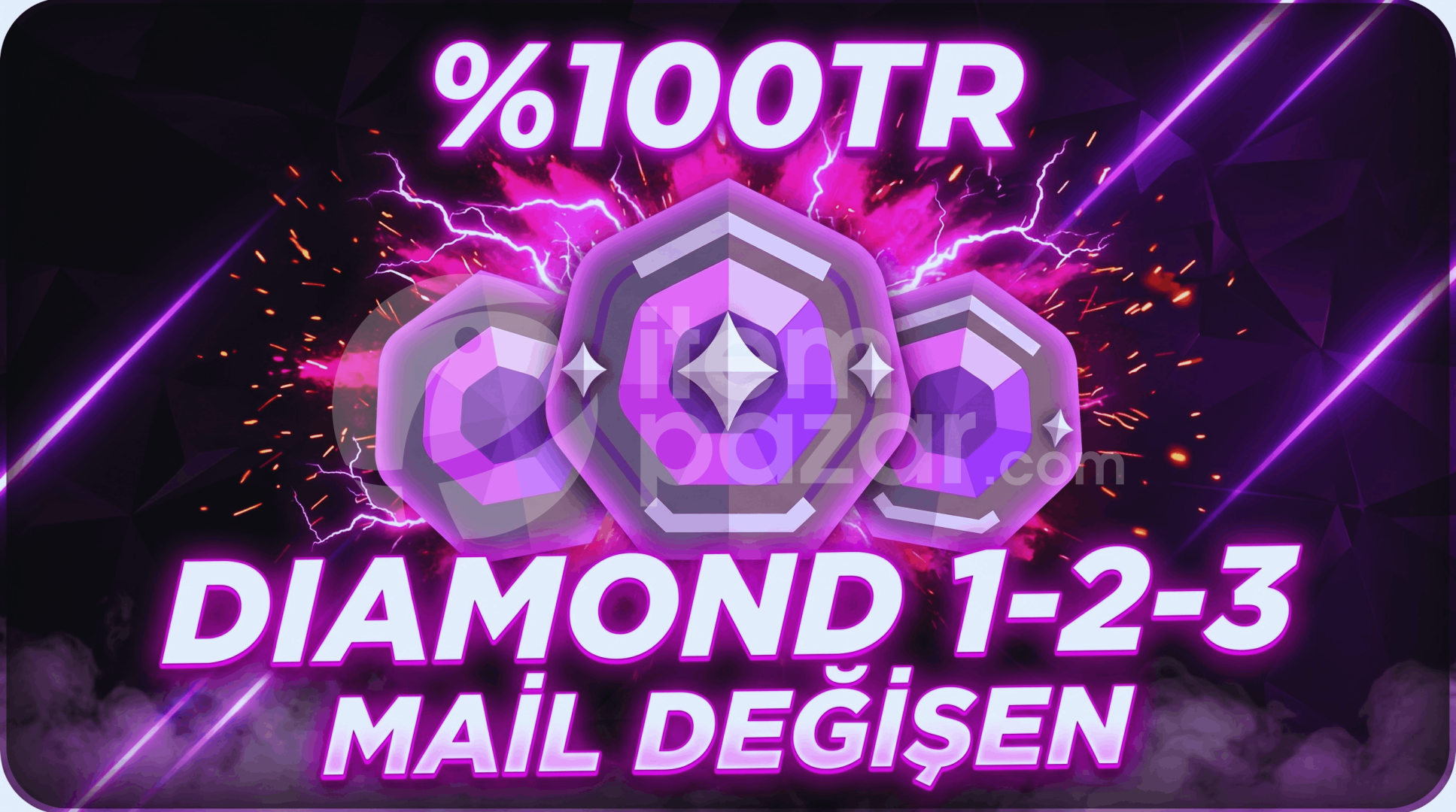 [%100TR] MAİL DEĞİŞEN |DIAMOND 1-2-3| GARANTİLİ