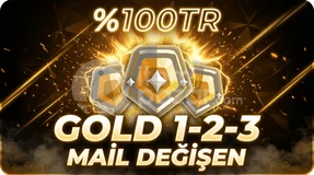 [%100TR] MAİL DEĞİŞEN | GOLD 1-2-3 | GARANTİLİ 