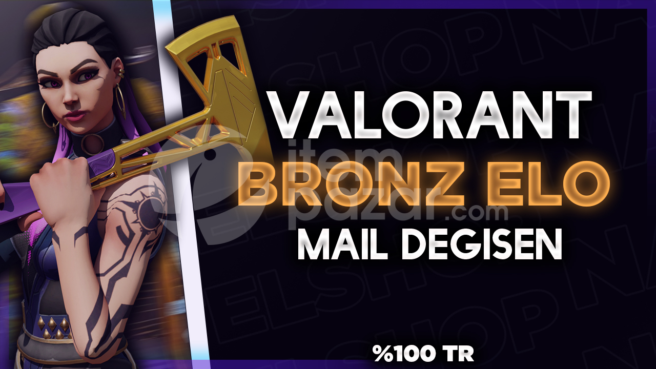 ⭐️%100TR MAİLLİ BRONZ1-2-3 ELO GARANTİLİ
