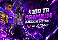 ⭐%100TR⚡VALORANT PREMİUM RANDOM HESAP⚡