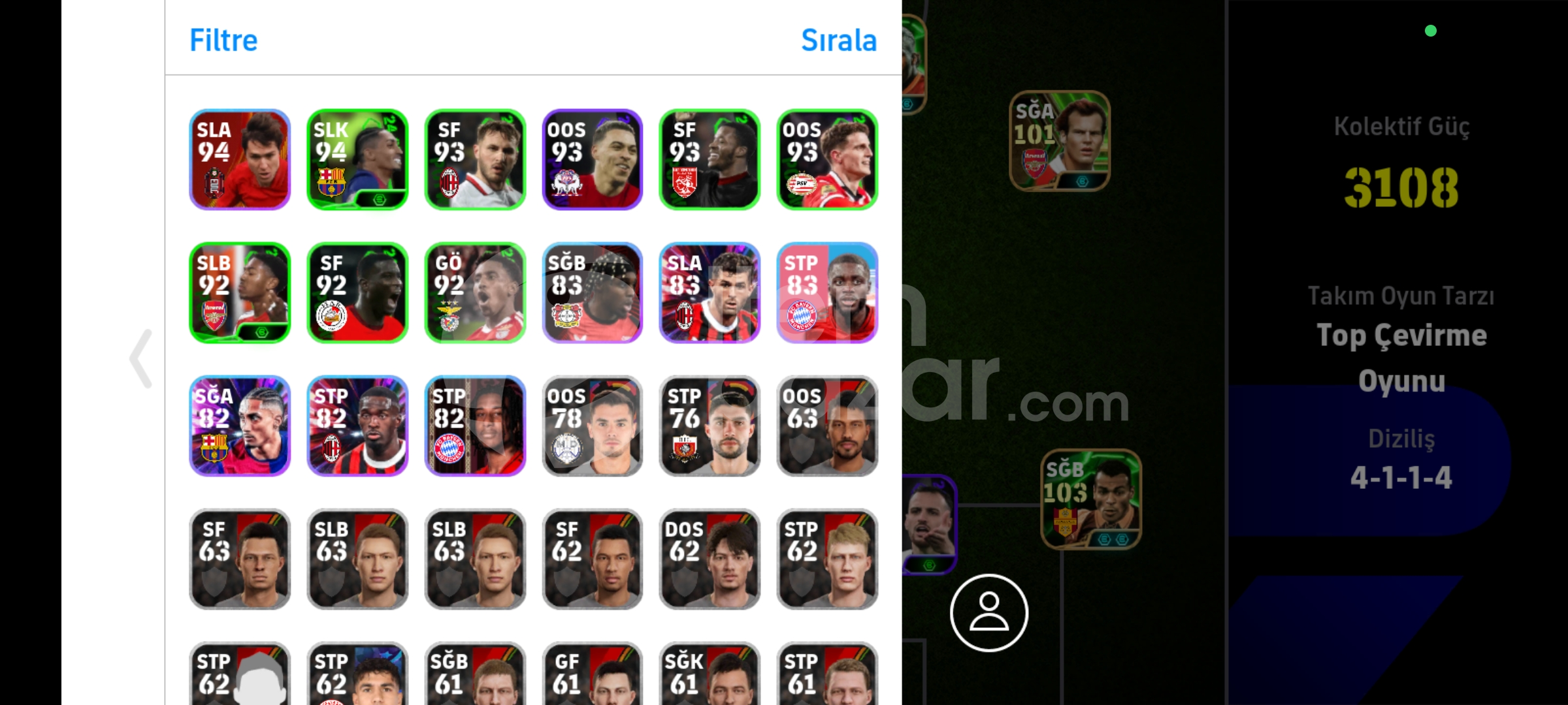 105 BAGGİO 104 CAFU