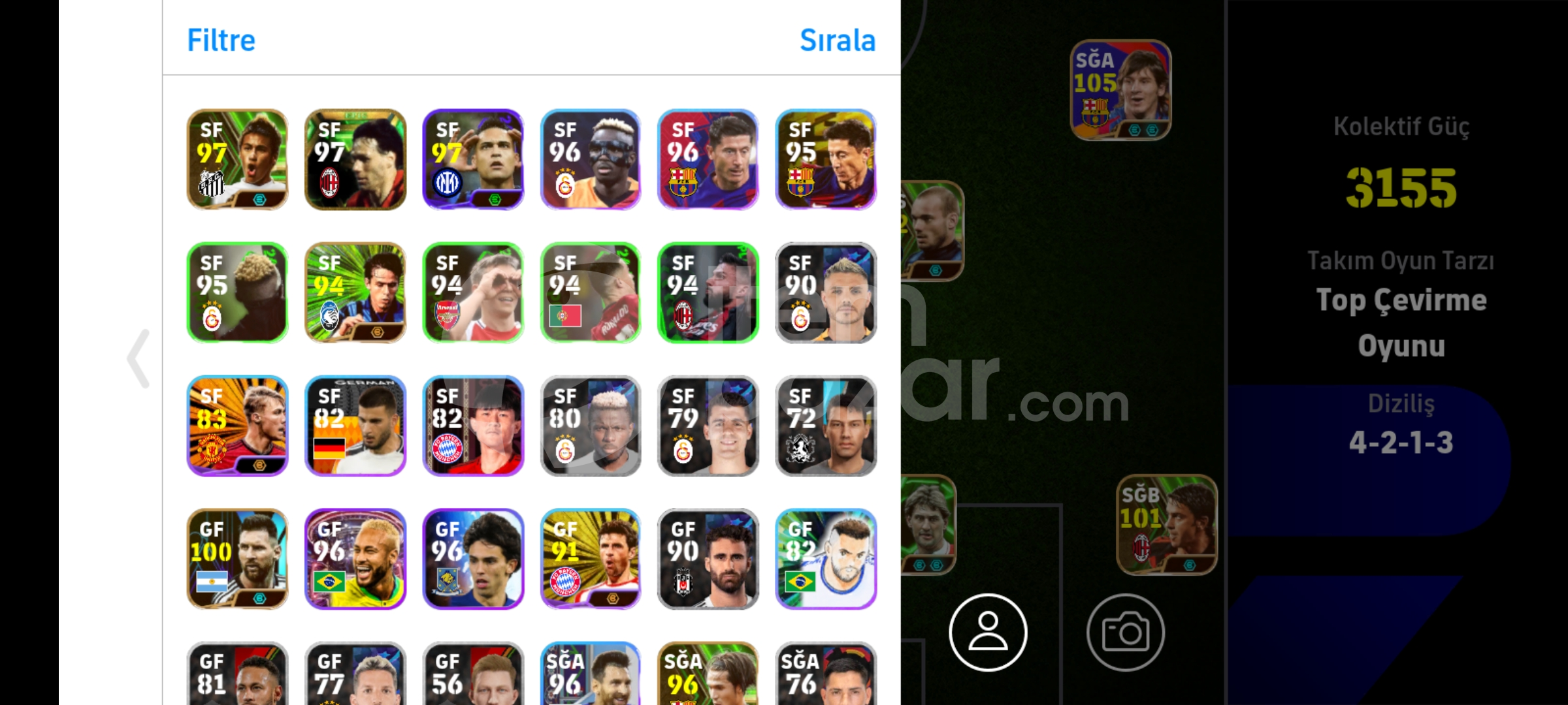 105 ve 104 messili fp 3155 hesap
