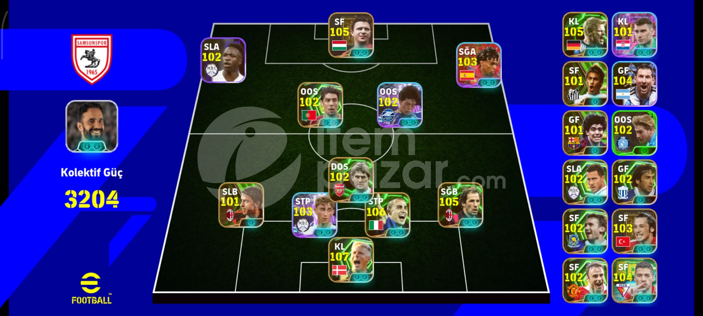 107 SCHMEİCHEL 105 PUSKASLI BOMBA GİBİ HESAP