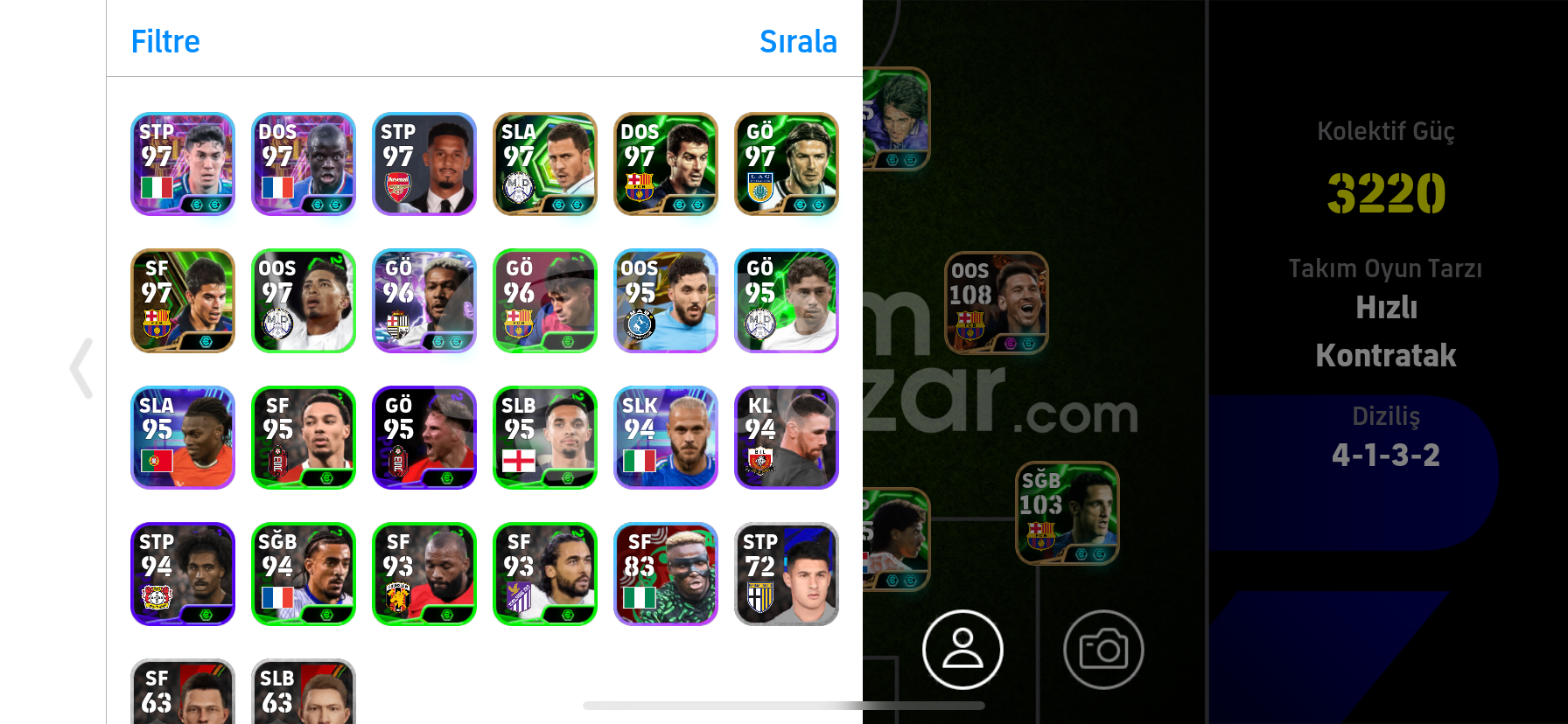 108 bombacı messi 3221 kg tek bağ main