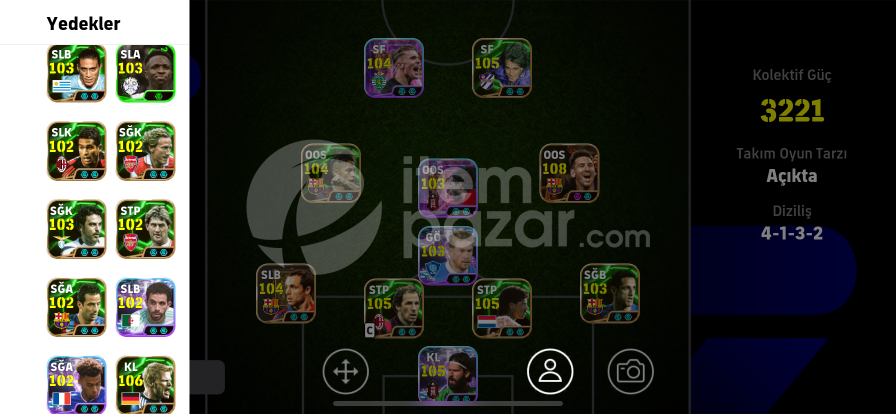 108 bombacı messi 3221 kg tek bağ main