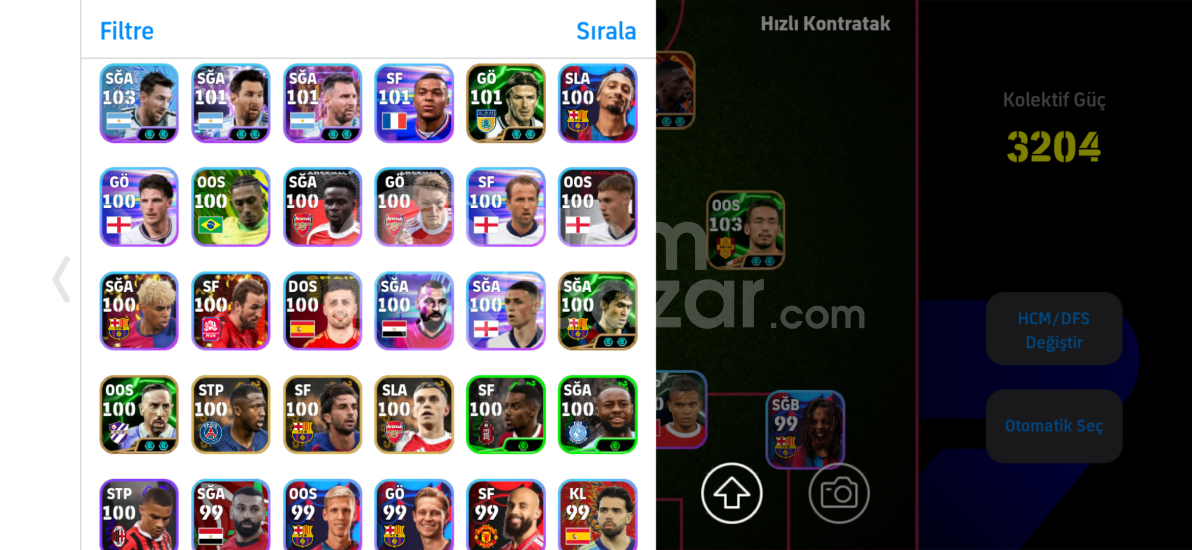 108 Diego Costa 104 Dembele