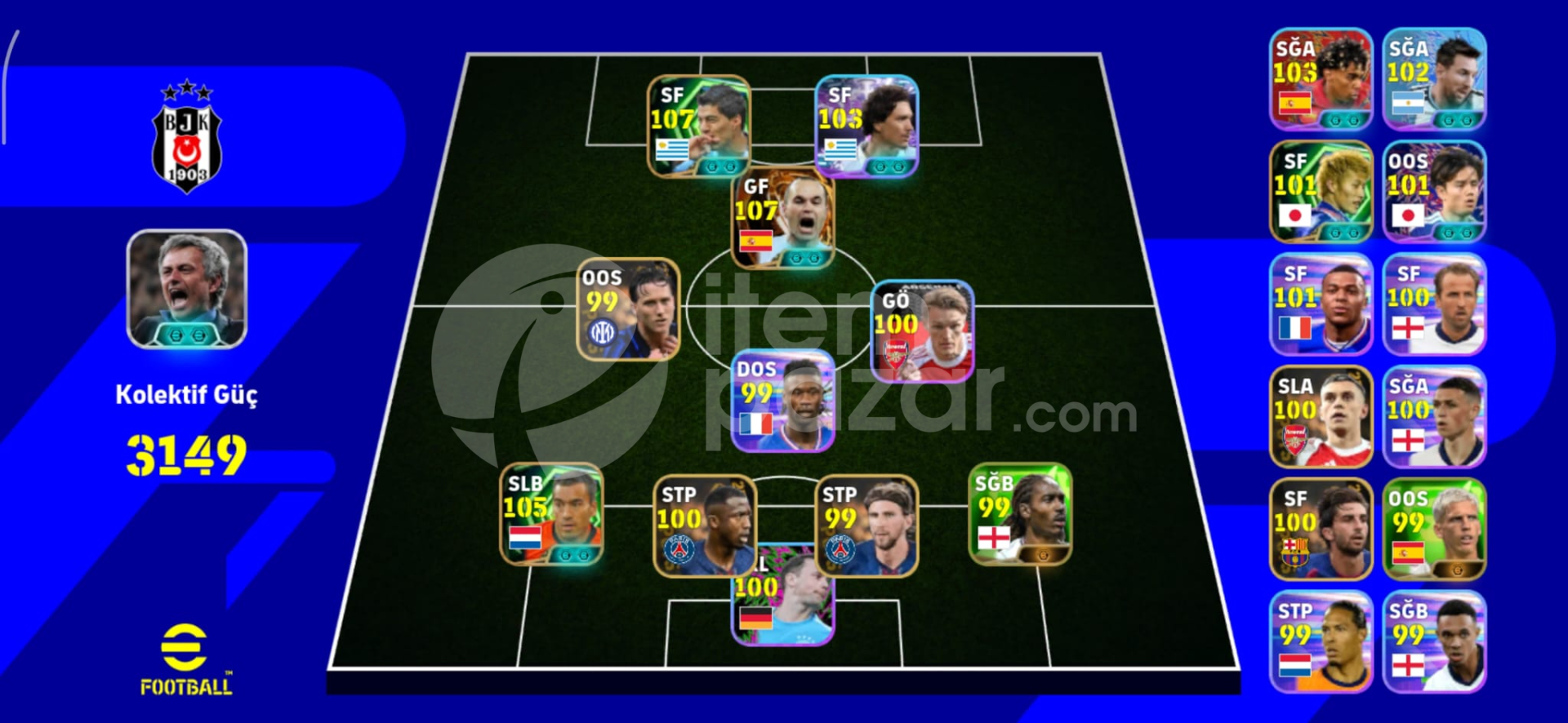 108 iniesta big time 108 Suarez ilk gelen alır 