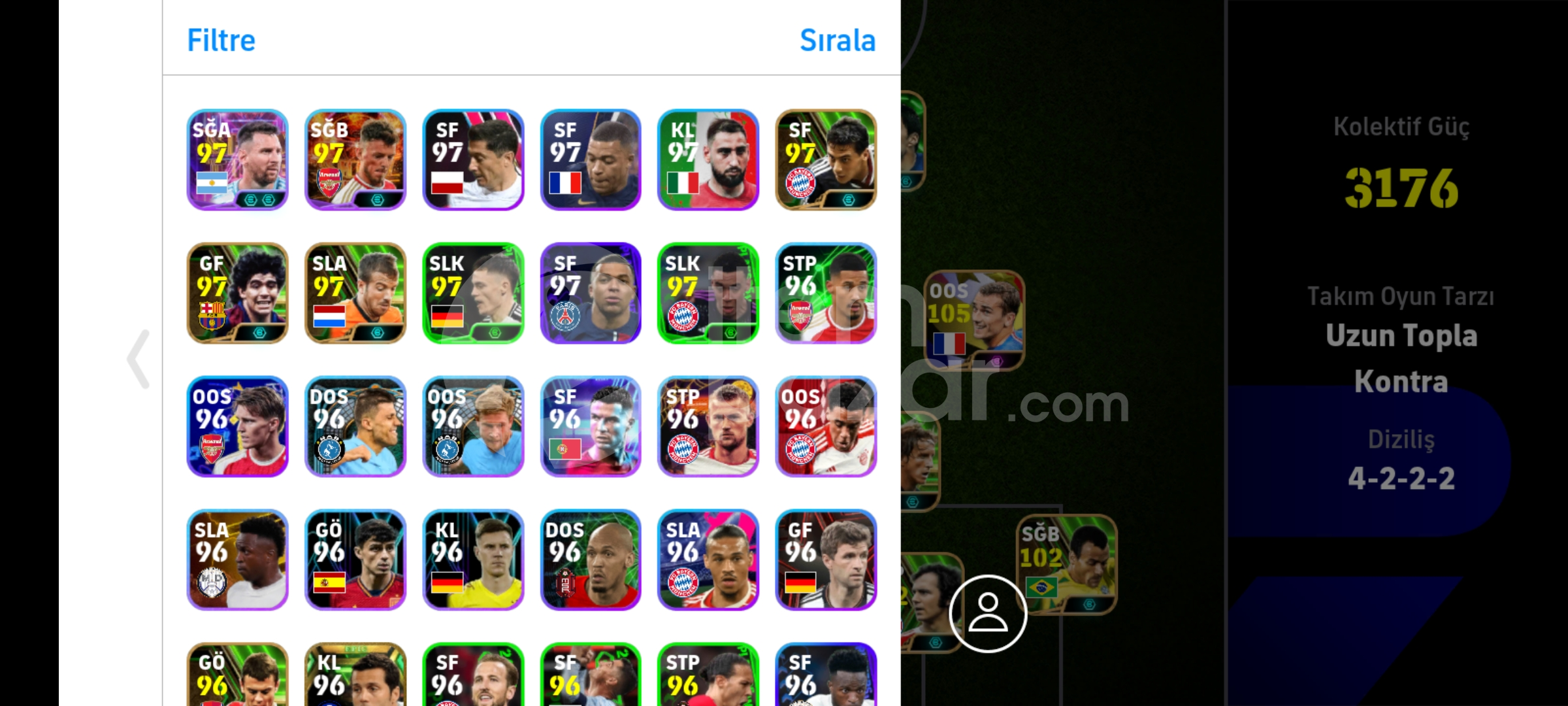 108 Messi 105 Suarez bombacı mükemmel 