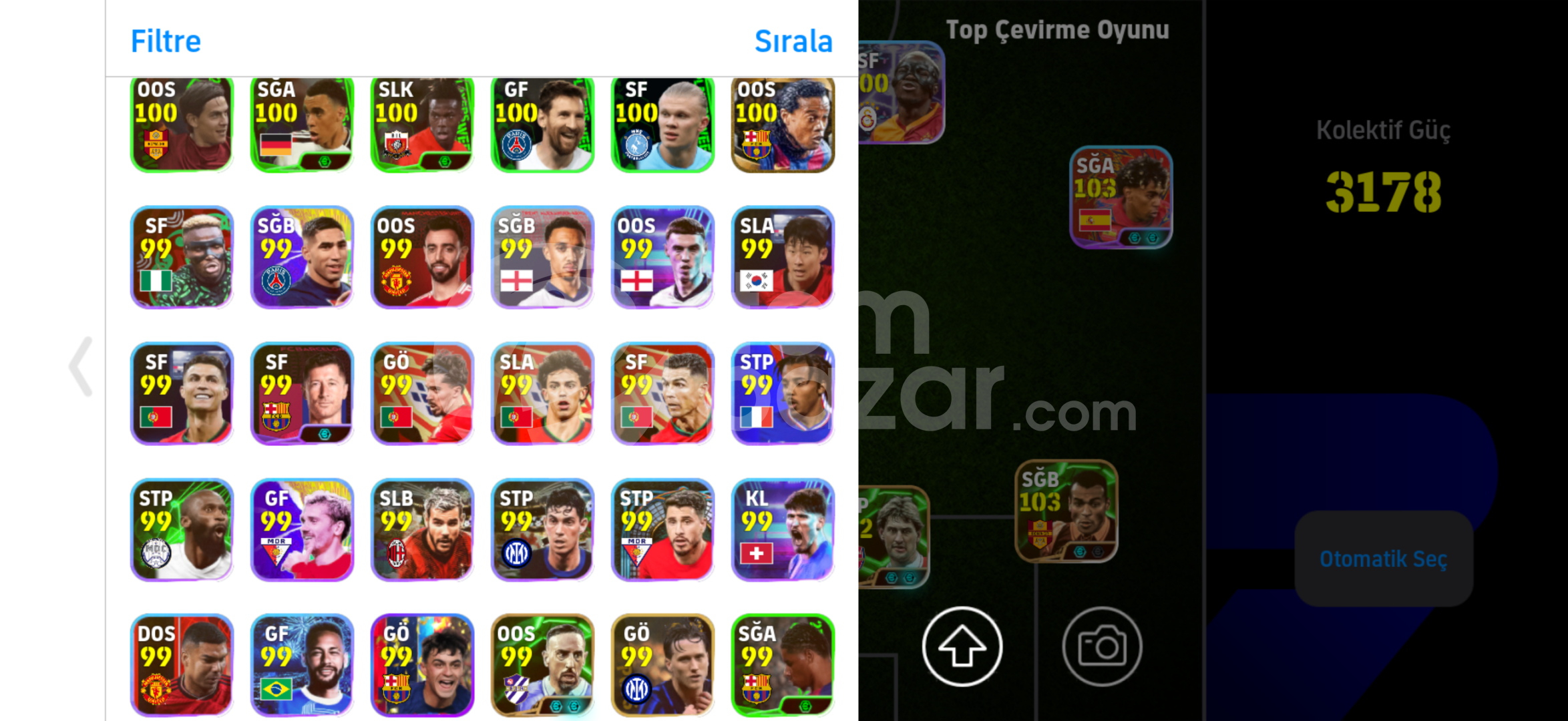 108 MESSİLİ 105 KVARALI MÜKEMMEL HESAP