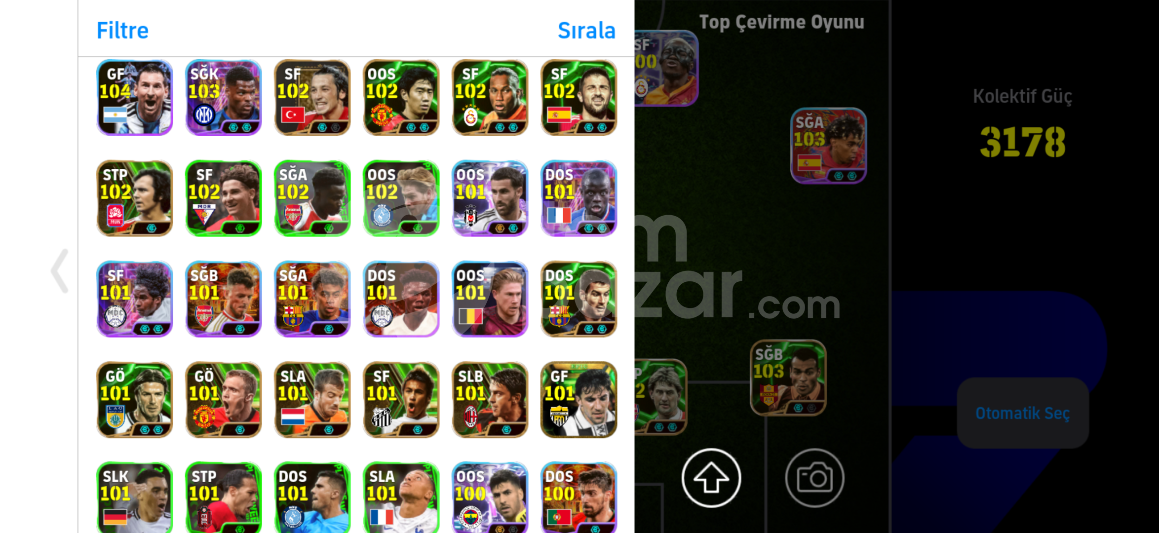 108 MESSİLİ 105 KVARALI MÜKEMMEL HESAP