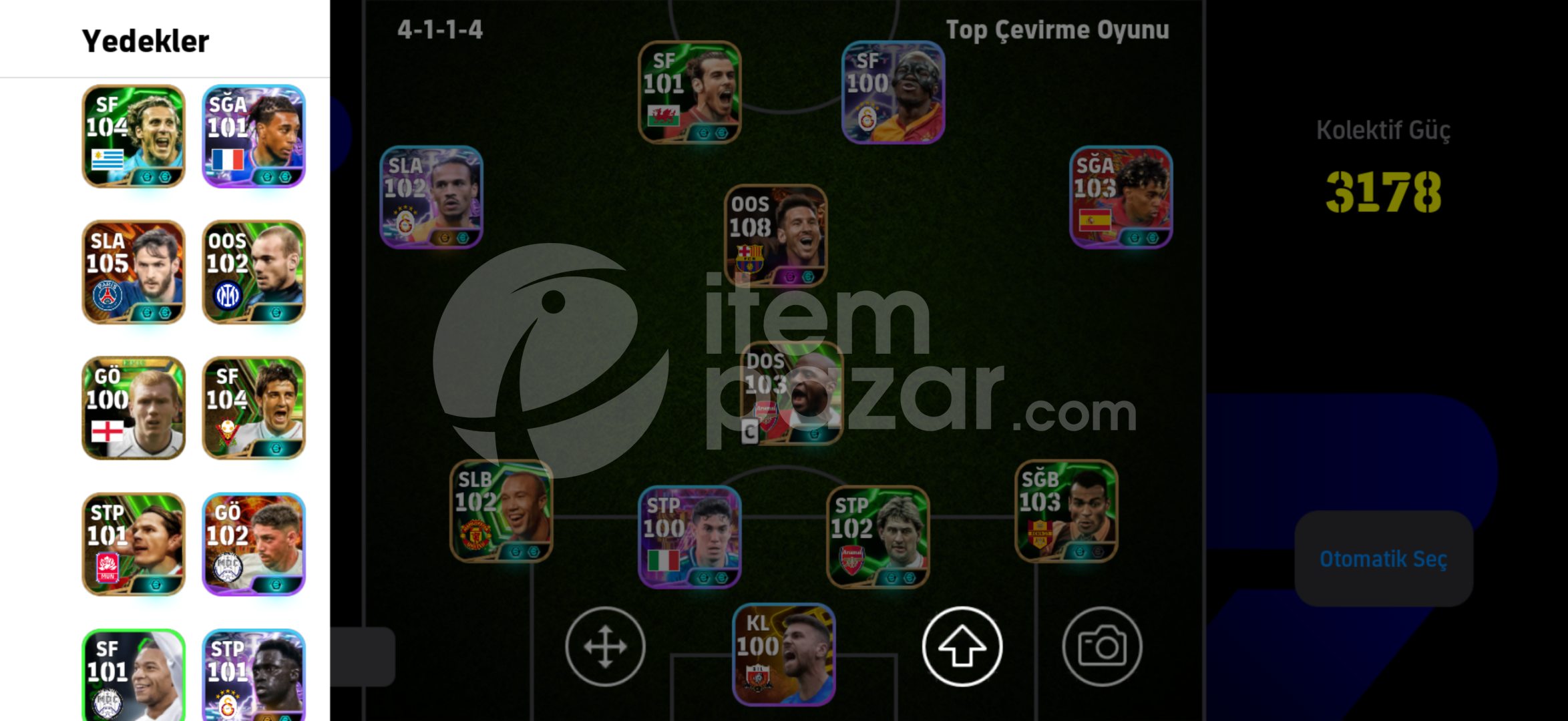 108 MESSİLİ 105 KVARALI MÜKEMMEL HESAP