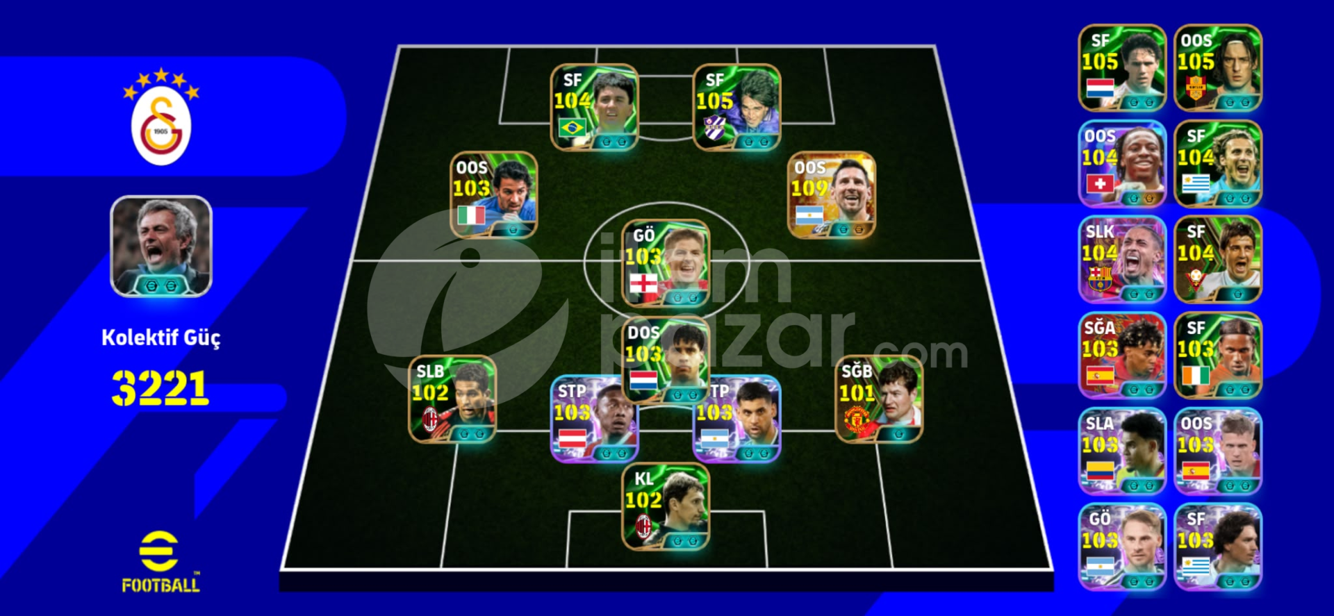 109 Messi 104bebeto