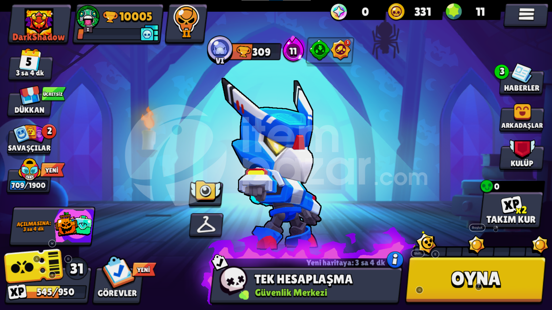 10K MEKA CROW MUU!!⭐95+SKİN⭐49/95