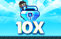 10x BLUE GEM LOCK(1000 Diamond Lock)+EN HIZLISI