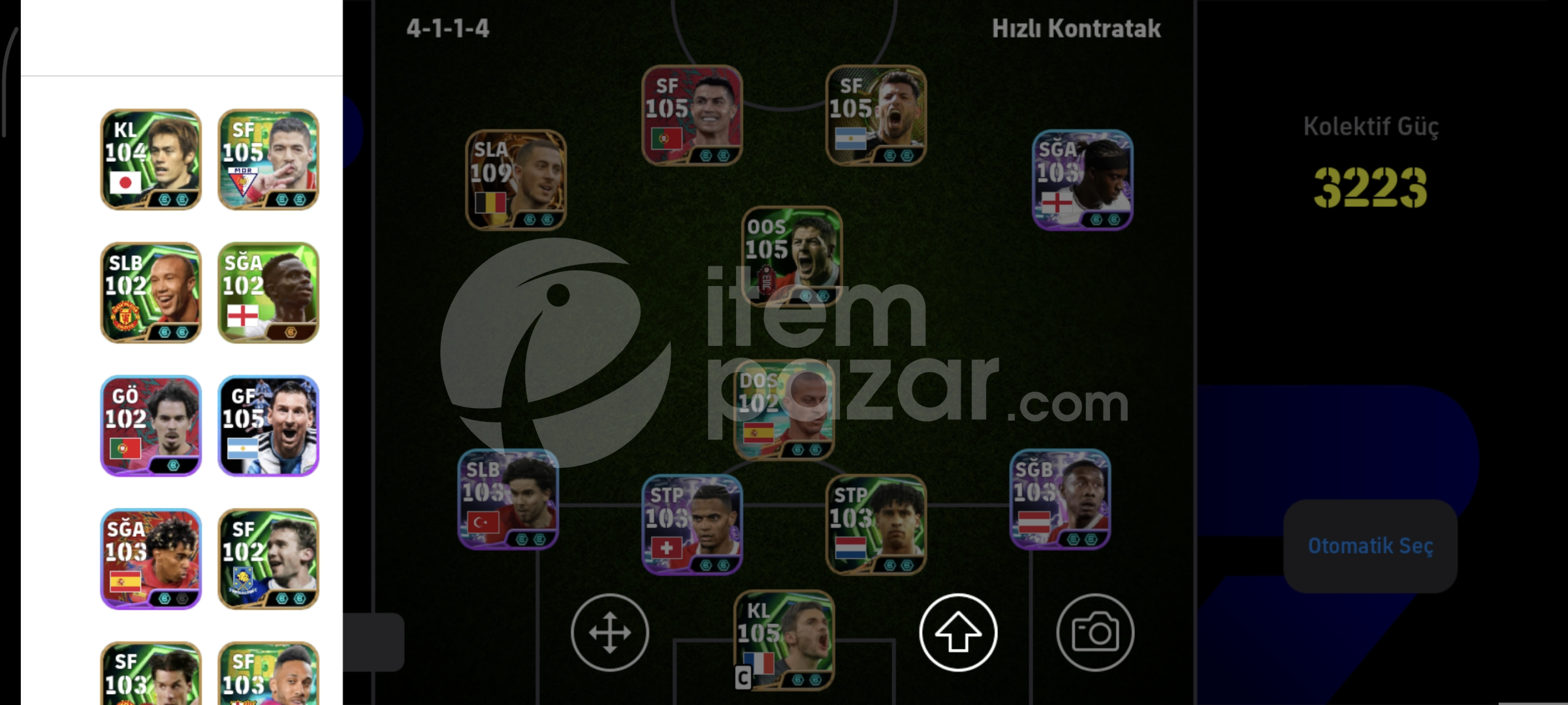 ⭐109 HAZARD, 105 RONALDO, 3225KG+ BOMBACILI ⭐