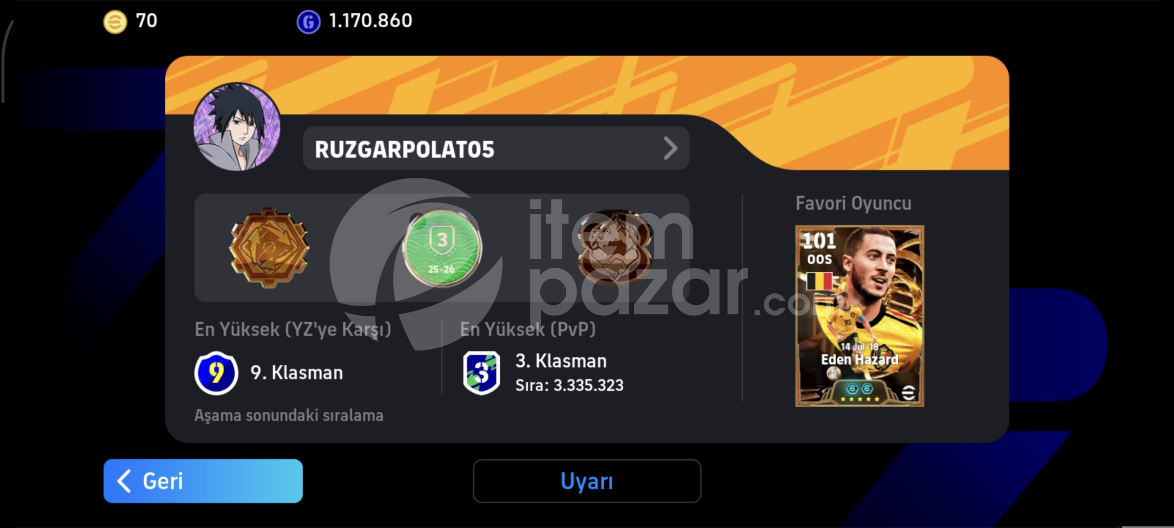 ⭐109 HAZARD, 105 RONALDO, 3225KG+ BOMBACILI ⭐