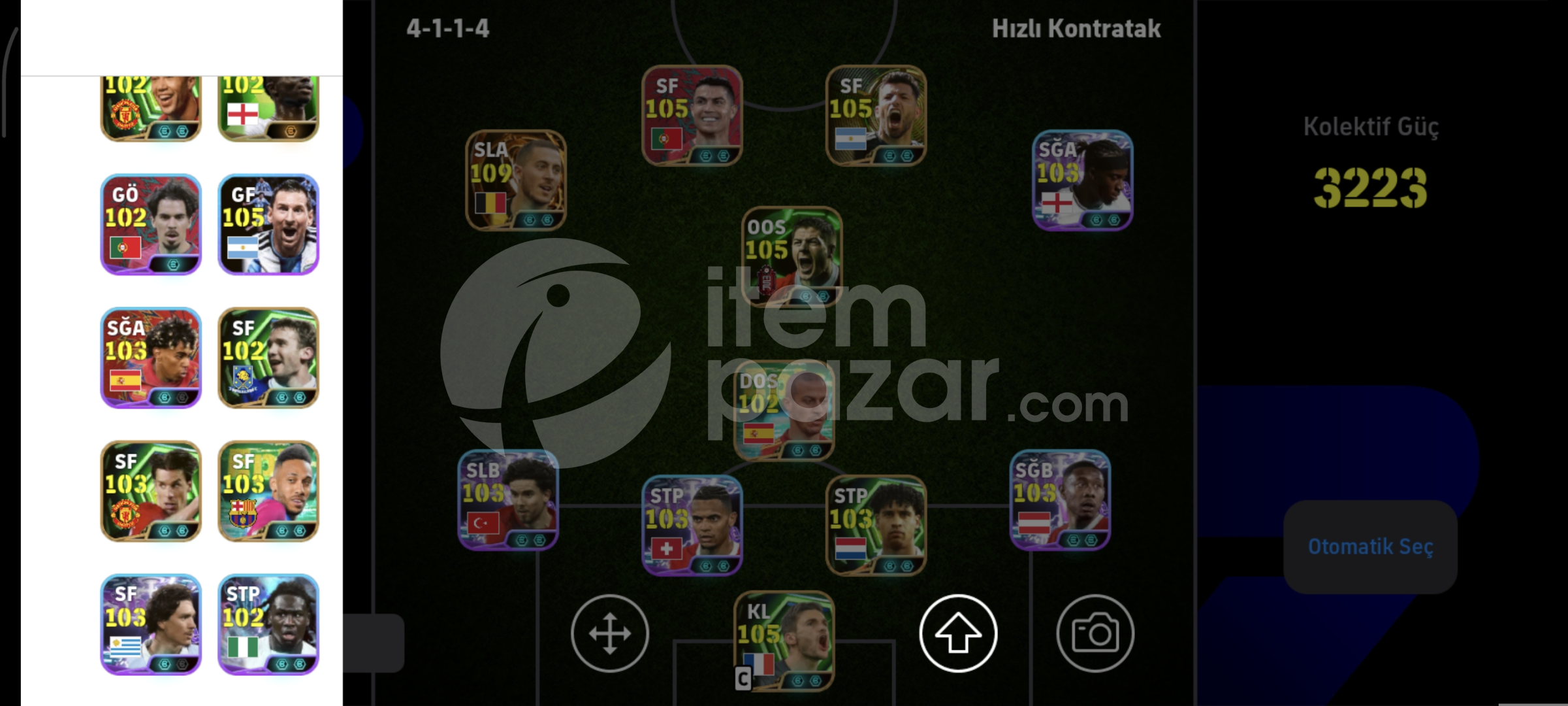 ⭐109 HAZARD, 105 RONALDO, 3225KG+ BOMBACILI ⭐