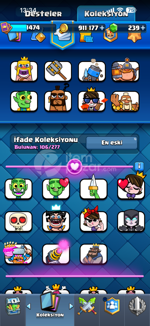 11500 kupa tek bi kart eksik bol ifadeli