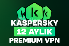 [12 Aylık] Kaspersky VPN + Premium (Garantili)