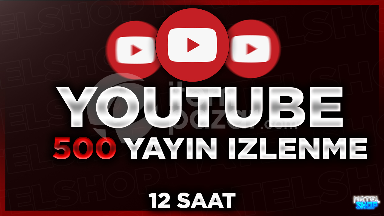 ⭐️[12 SAAT] 500 YOUTUBE CANLI İZLEYİCİ