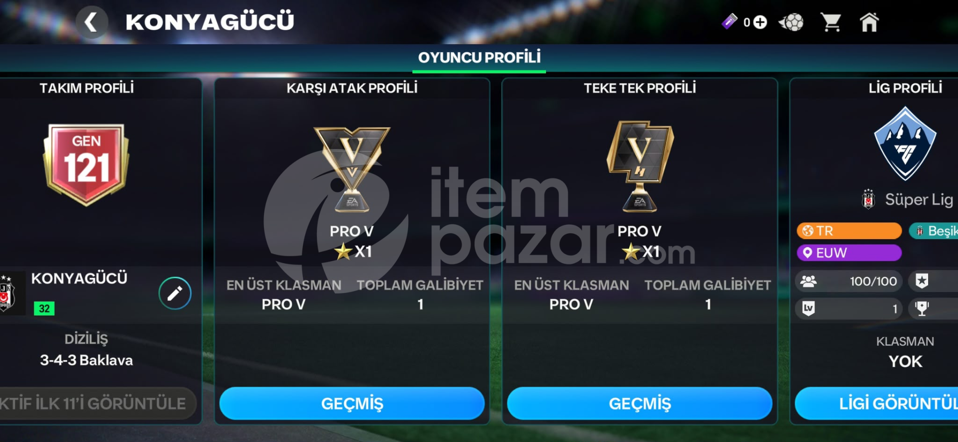 121 GEN 118 DİAZ FC MOBİL