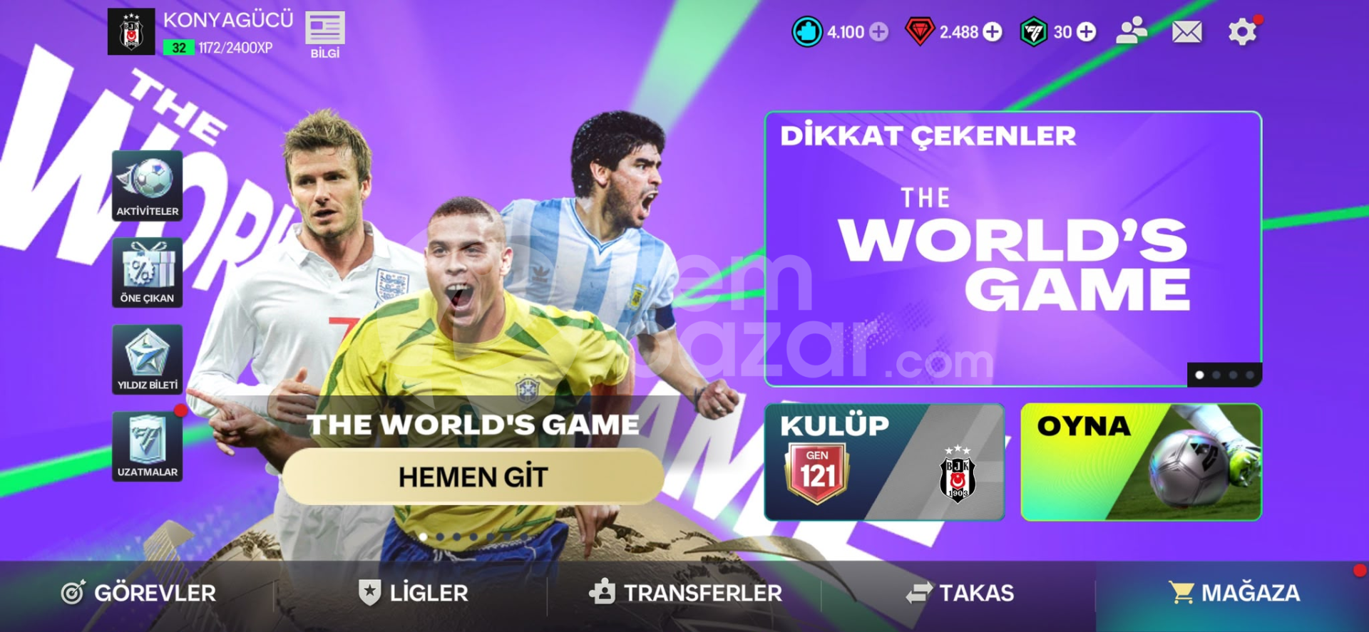 121 GEN 118 DİAZ FC MOBİL
