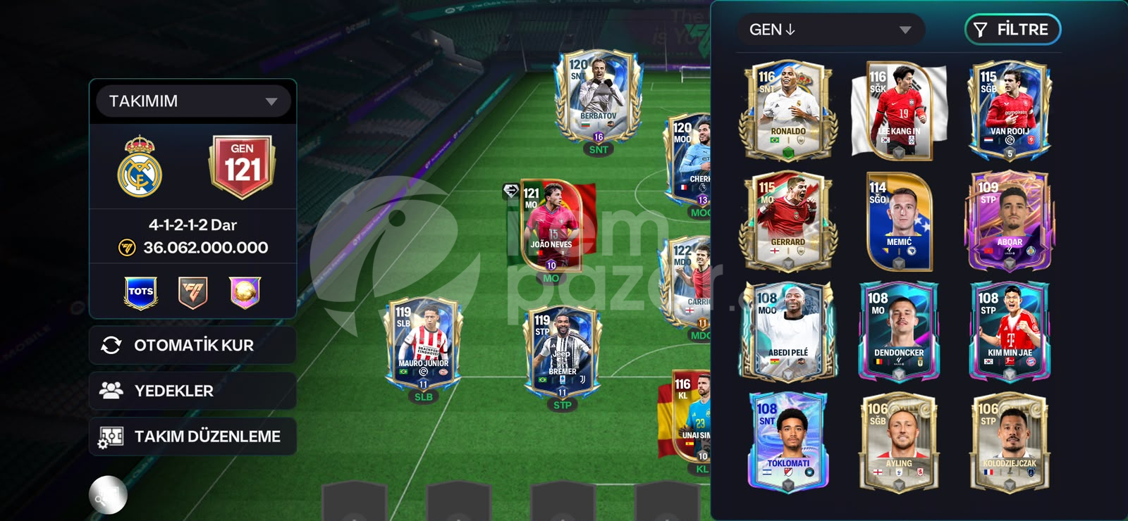121 GEN 119 HAMSİK FC MOBİL