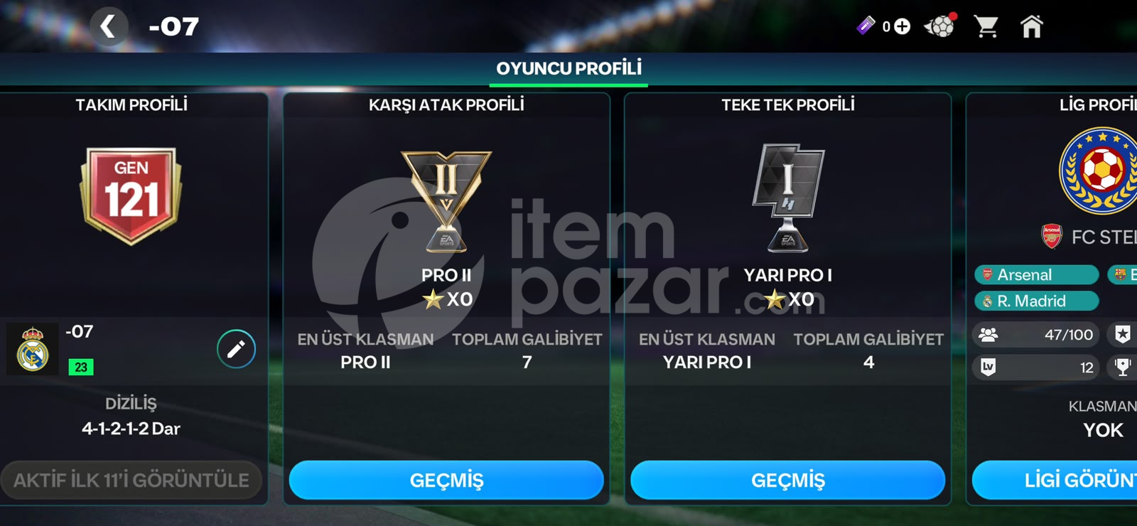 121 GEN 119 HAMSİK FC MOBİL