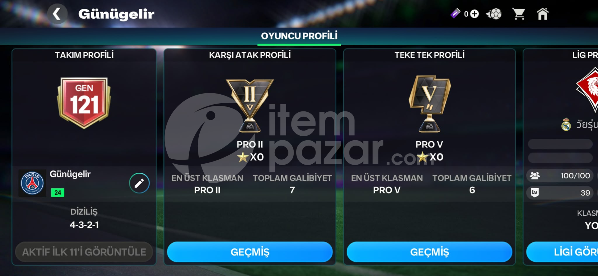 121 GEN 119 MAKELELE FC MOBİL