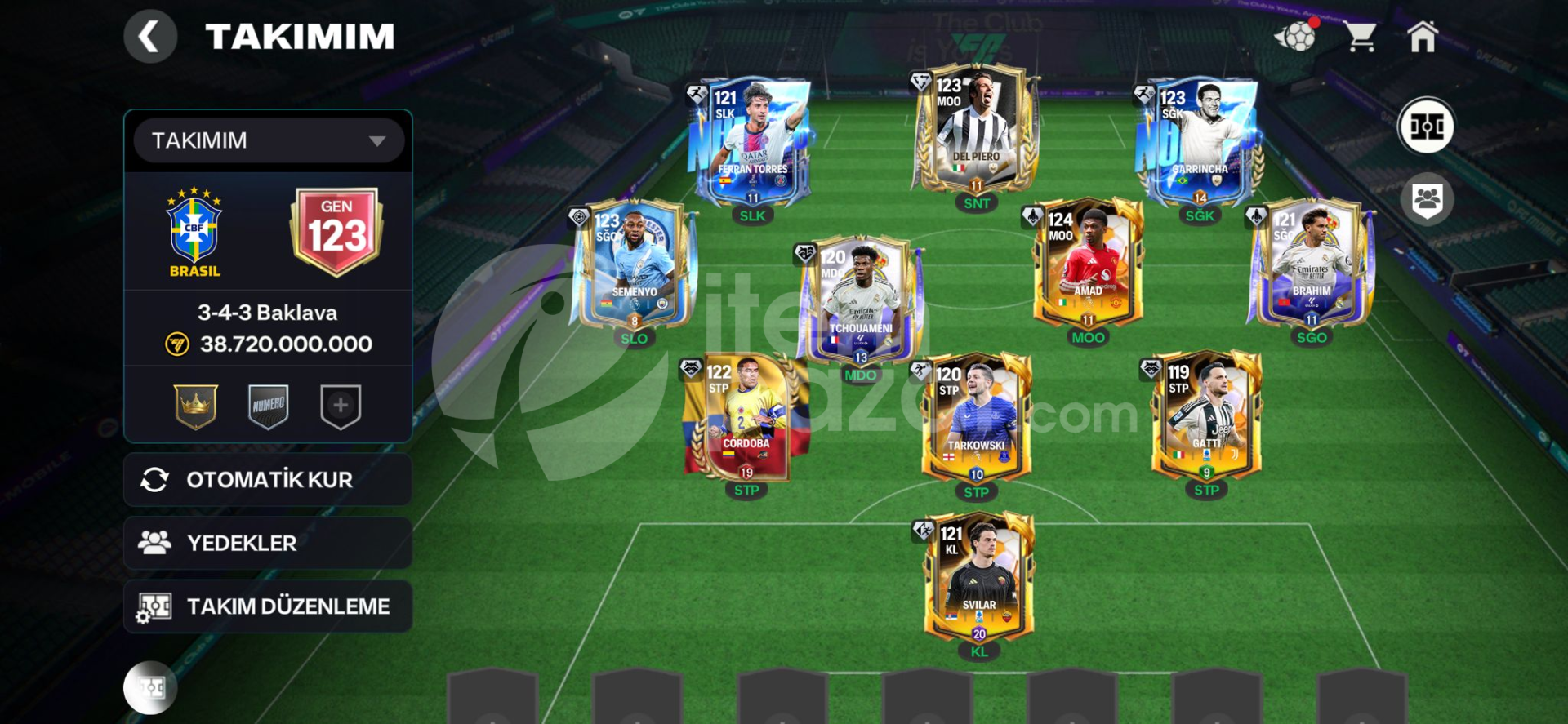 123 GEN 119 TORRES DİAZ FC MOBİL