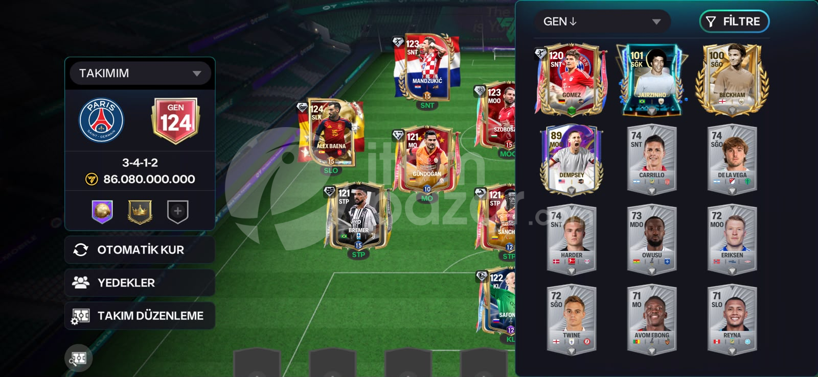 124 GEN 121 RAUL FC MOBİL