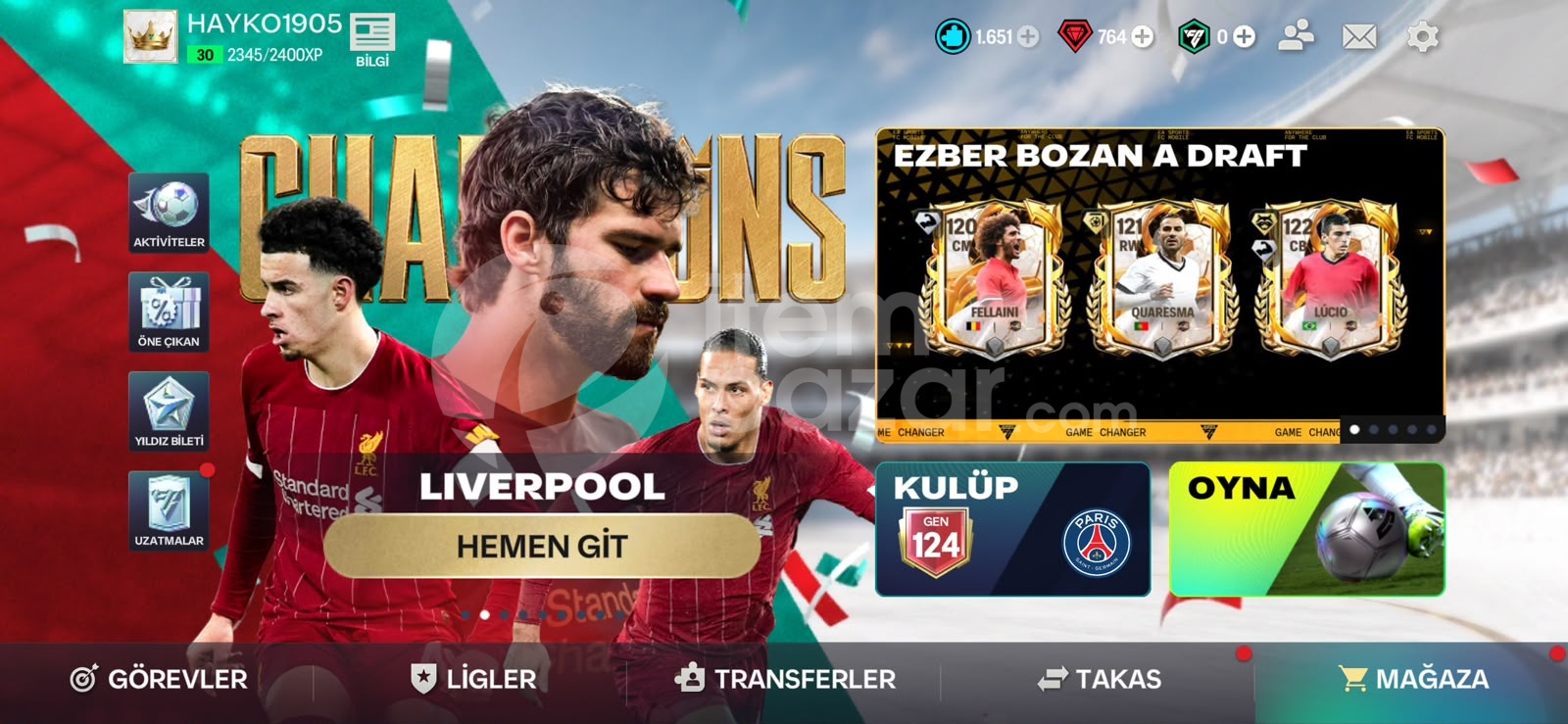 124 GEN 121 RAUL FC MOBİL