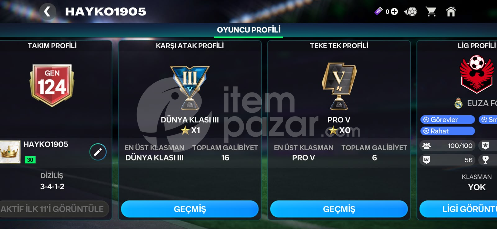 124 GEN 121 RAUL FC MOBİL