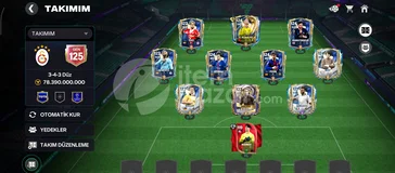 125 gen FC mobile hesabı +1 arma