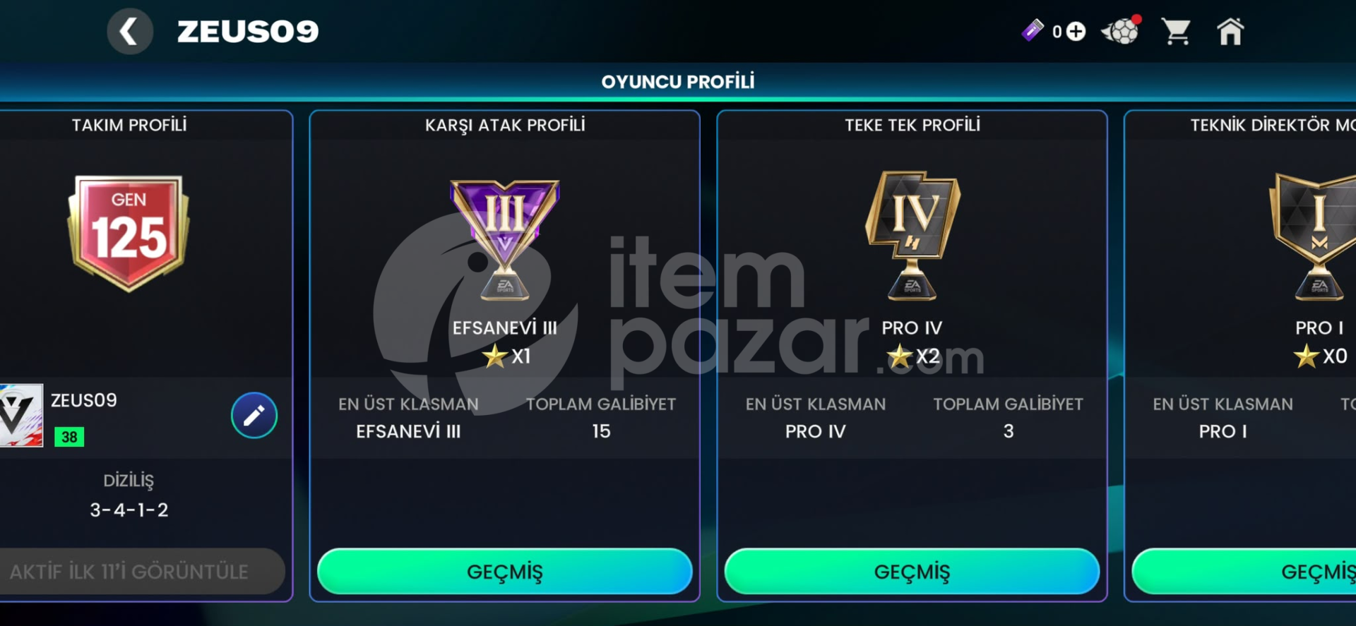 125GEN 121 DEBRUYNE FC MOBİL