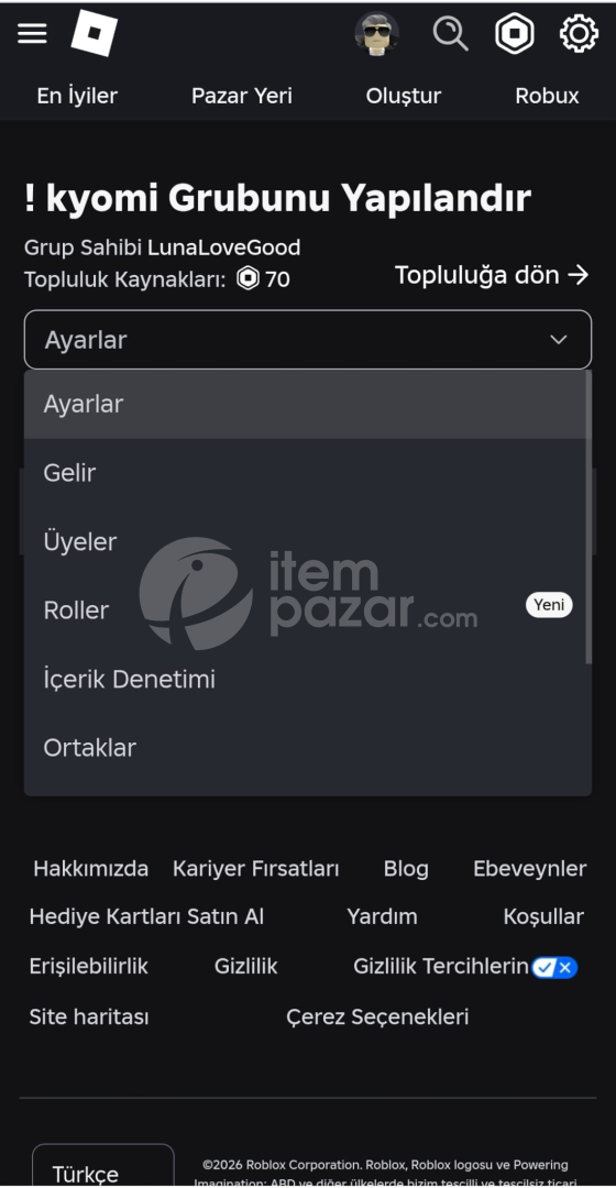 12K Üyeli Aktif Gelirli Grup