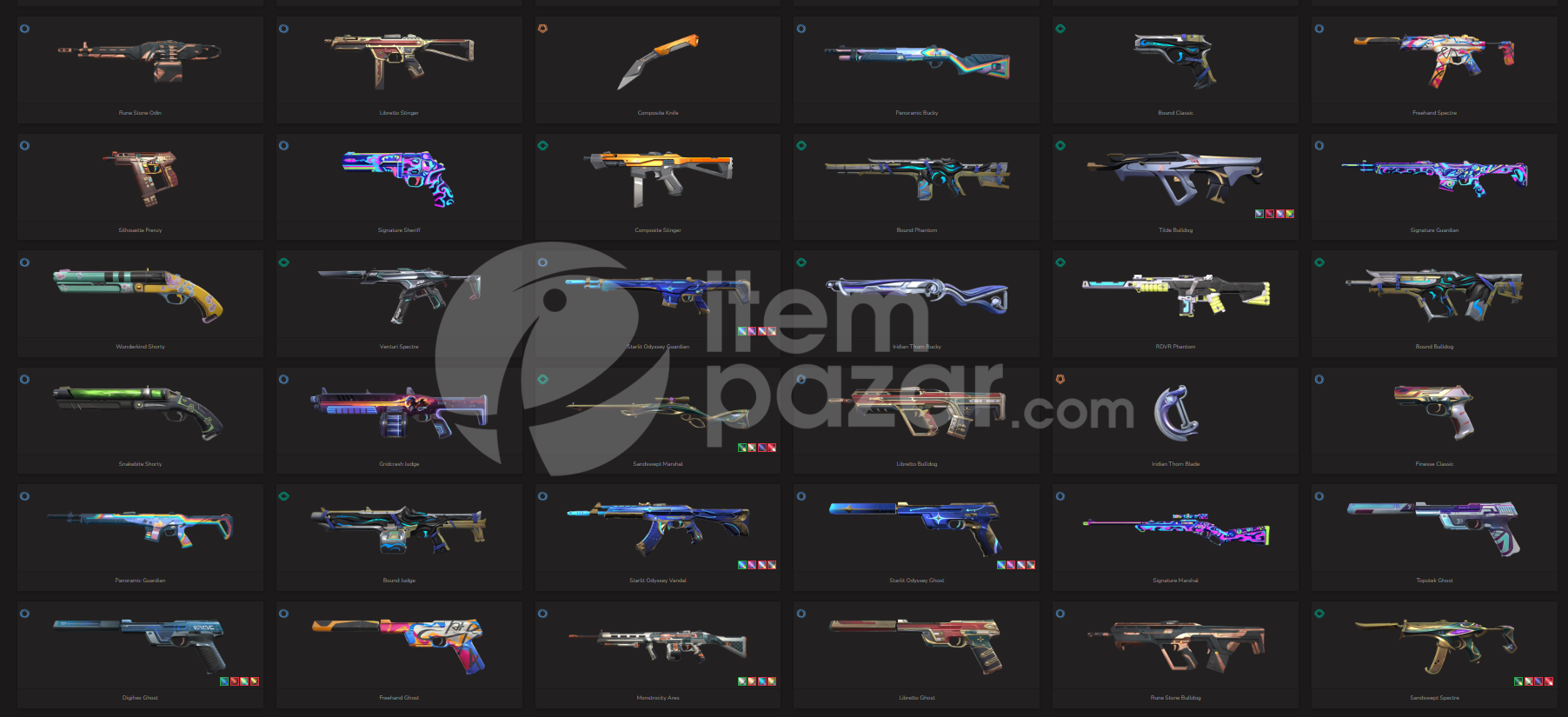 130 Skin 11 Bıçak 11 Vandal 8 Phantom Kuronami