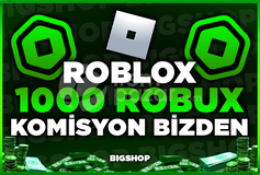 ⭐(1429) 1000 ROBUX KOMİSYON BİZDEN ⭐