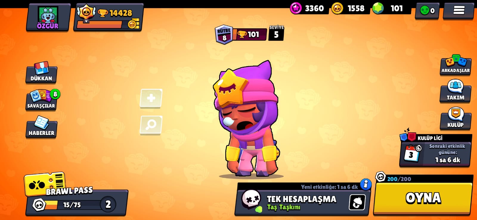 14k ACİLLL SATILIK BRAWL STARS HESABI !!