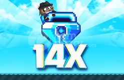 14x BLUE GEM LOCK(1400 Diamond Lock)+EN HIZLISI